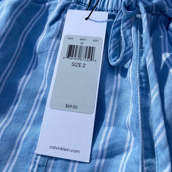 CALVIN KLEIN Baby Blue Shorts - Picture 2 of 5